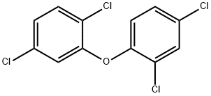 2,4-Dichlorophenyl 2,5-dichlorophenyl ether Struktur