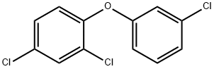 2,4-Dichlorophenyl 3-chlorophenyl ether Struktur