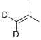 2-METHYLPROPENE-1,1-D2 Struktur