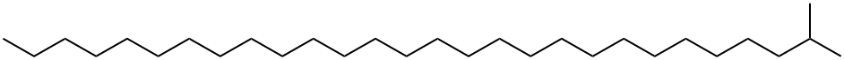 27-Methyloctacosane Struktur