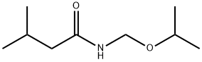 Butanamide,  3-methyl-N-[(1-methylethoxy)methyl]- Struktur