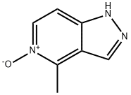 1H-Pyrazolo[4,3-c]pyridine,4-methyl-,5-oxide(9CI) Struktur