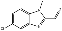 1H-Benzimidazole-2-carboxaldehyde,5-chloro-1-methyl-(9CI) Struktur