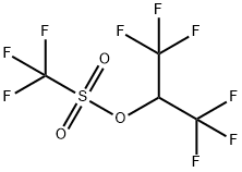 HEXAFLUOROISOPROPYL TRIFLUOROMETHANESULFONATE Struktur