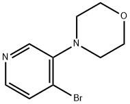 4-(4-Bromopyridin-3-yl)morpholine Struktur