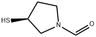 1-Pyrrolidinecarboxaldehyde,3-mercapto-,(3S)-(9CI) Struktur