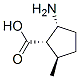 Cyclopentanecarboxylic acid, 2-amino-5-methyl-, (1alpha,2alpha,5beta)- (9CI) Struktur