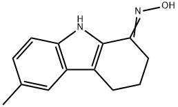 (1Z)-6-methyl-2,3,4,9-tetrahydro-1H-carbazol-1-one oxime Struktur