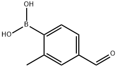 (4-FORMYL-2-METHYLPHENYL)BORONIC ACID Struktur