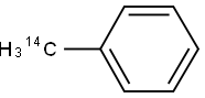 TOLUENE, [14C] Struktur