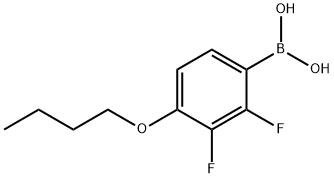 2,3-二氟-4-丁氧基苯硼酸, 156487-12-6, 結(jié)構(gòu)式