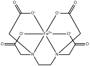 Fe(II)-EDTA Struktur