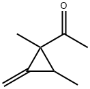 Ethanone, 1-(1,2-dimethyl-3-methylenecyclopropyl)- (9CI) Struktur