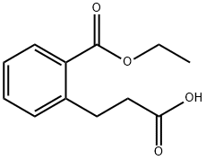 Benzenepropanoic acid, 2-(ethoxycarbonyl)- (9CI) Struktur