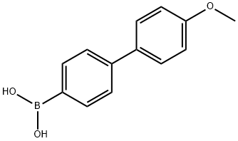 4'-METHOXYBIPHENYLBORONIC ACID Structure