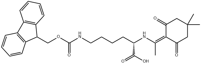 DDE-LYS(FMOC)-OH 化學(xué)構(gòu)造式