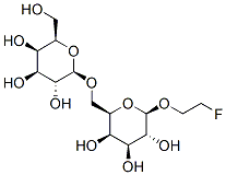 .beta.-D-Galactopyranoside, 2-fluoroethyl 6-O-.beta.-D-galactopyranosyl- Struktur