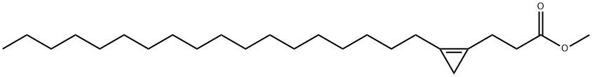 methyl 3-(2-octadecylcyclopropen-1-yl)propanoate Struktur