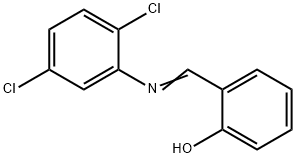 α-(2,5-Dichlorophenylimino)-o-cresol Struktur