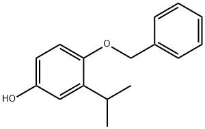 4-Benzyloxy-3-isopropyl-phenol Struktur