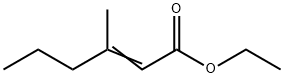 ETHYL-3-METHYL-2-HEXENOATE Struktur