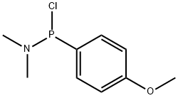 4-METHOXYPHENYL(DIMETHYLAMINO)CHLOROPHOSPHINE Struktur