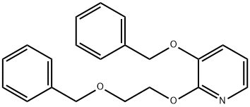 3-(Benzyloxy)-2-(2-(benzyloxy)ethoxy)pyridine Struktur