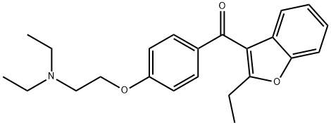 Etabenzarone Struktur