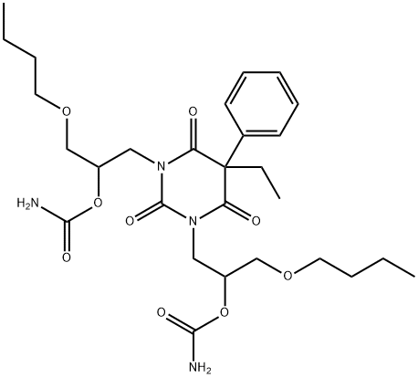 difebarbamate Struktur