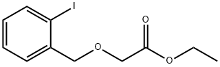 Acetic acid, 2-[(2-iodophenyl)Methoxy]-, ethyl ester Struktur