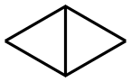 Bicyclo[1,1,0]butane Struktur