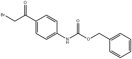 N-CBZ-4-(2-BROMO-ACETYL)-ANILINE Struktur