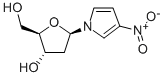 1-(BETA-D-2-DEOXYRIBOFURANOSYL)-3-NITROPYRROLE Struktur