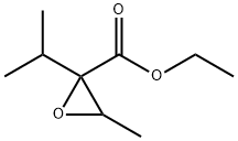 Oxiranecarboxylic acid, 3-methyl-2-(1-methylethyl)-, ethyl ester (9CI) Struktur