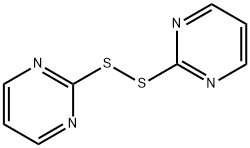 DIPYRIMIDIN-2-YL DISULPHIDE Struktur