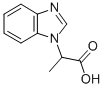 2-(1H-BENZIMIDAZOL-1-YL)PROPANOIC ACID Struktur