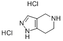 4,5,6,7-TETRAHYDRO-1H-PYRAZOLO[4,3-C]PYRIDINE DIHYDROCHLORIDE Struktur