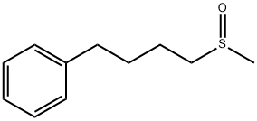 Methyl(4-phenylbutyl) sulfoxide Struktur