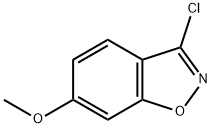 3-Chloro-6-Methoxy-benzo[d]isoxazole Struktur