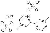 4,4'-DIMETHYL-2,2'-BIPYRIDINE FERROUS PERCHLORATE Struktur