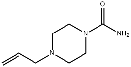 1-Piperazinecarboxamide,4-(2-propenyl)-(9CI) Struktur