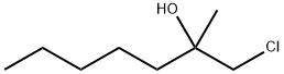 1-CHLORO-2-METHYL-2-HEPTANOL Struktur