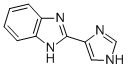 1H-Benzimidazole,2-(1H-imidazol-4-yl)-(9CI) Struktur