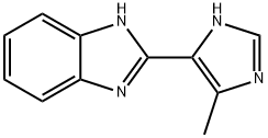 1H-Benzimidazole,2-(5-methyl-1H-imidazol-4-yl)-(9CI) Struktur