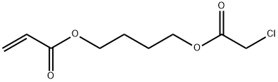 4-(Chloroacetoxy)butyl acrylate Struktur