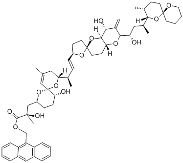 ANTHRYLMETHYL OKADAATE Struktur