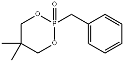 2-benzyl-5,5-dimethyl-1,3,2-dioxaphosphorinane 2-oxide Struktur