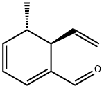 1,3-Cyclohexadiene-1-carboxaldehyde, 6-ethenyl-5-methyl-, trans- (9CI) Struktur