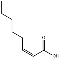 (Z)-2-Octenoic acid Struktur