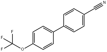 4-CYANO-4'-TRIFLUOROMETHOXYDIPHENYL Struktur